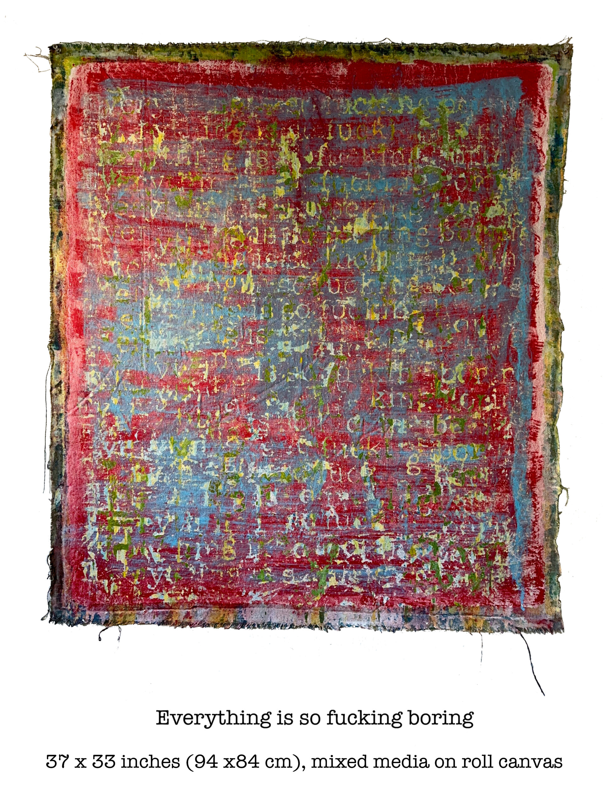 Word painting by Farzad Kohan